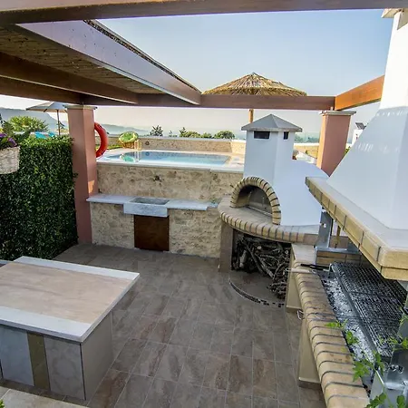 Villa Cretan Vineyard Hill Kato Kalesia