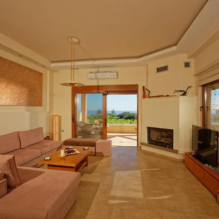 Villa Cretan Vineyard Hill Kato Kalesia